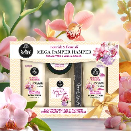 Good Stuff Nourish & Flourish Mega Pamper Hamper Gift Set 5pc