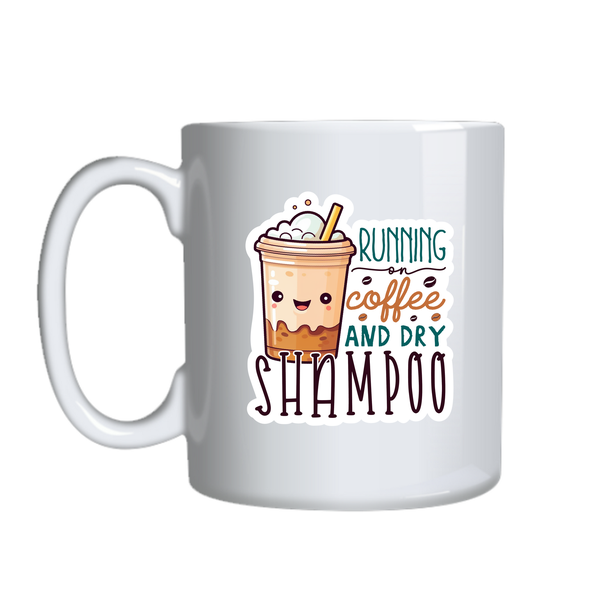 Running Coffee Lover Mugs Trendy Graphic Cup Design Birthday Present 033