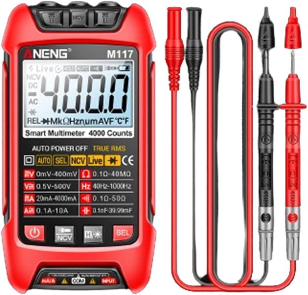 Aneng M117 High Precision Digital Multimeter Meter Tester Multifunctional