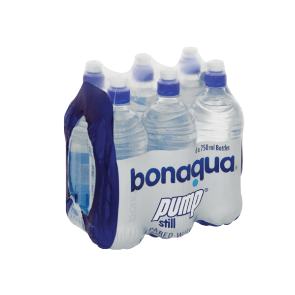Bonaqua xPump Still 750ml - Set of 12
