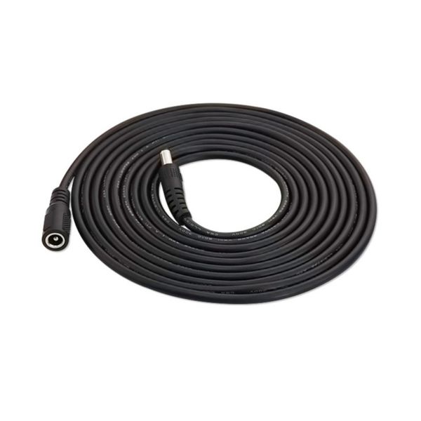 2PCS DC Extension Cable 5.5mm x 2.1mm Male to Female Power Cord