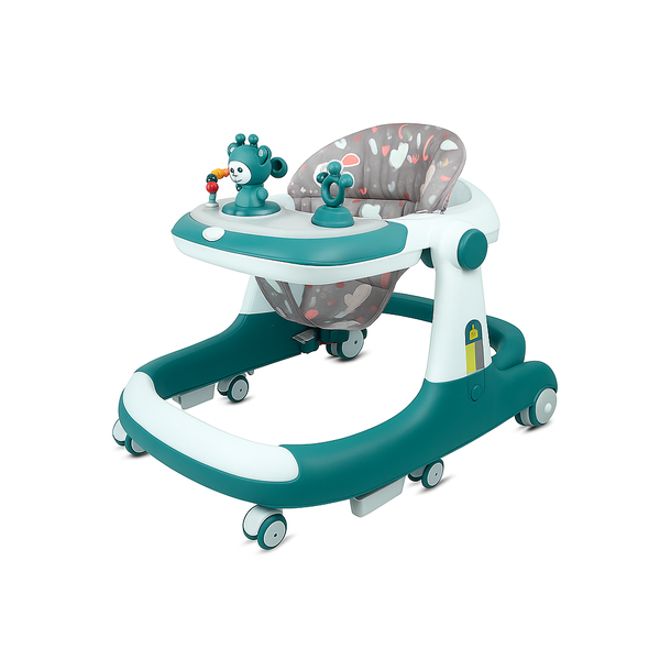 4-in-1 Baby Walker - With Walking Ring, Toys