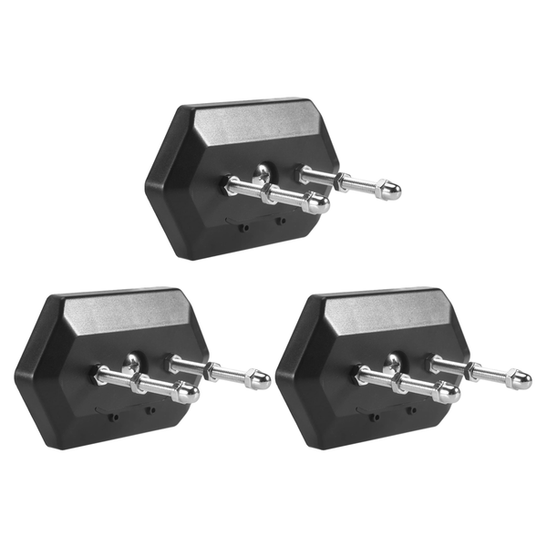 3 Packs Wall Mount Skateboard Holder for Skateboard Deck Display