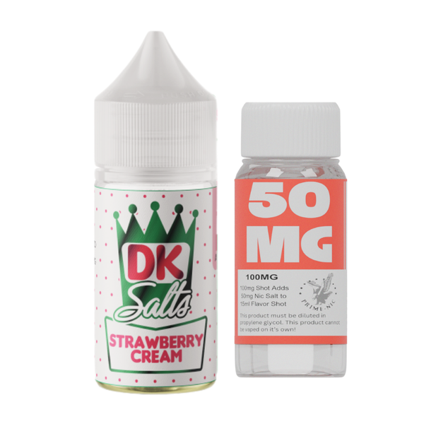 Donut King Strawberry Cream 50mg 30ml Longfill Kit