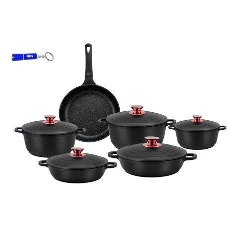 Haus Roland Non Stick Cookware Set 11 Pcs