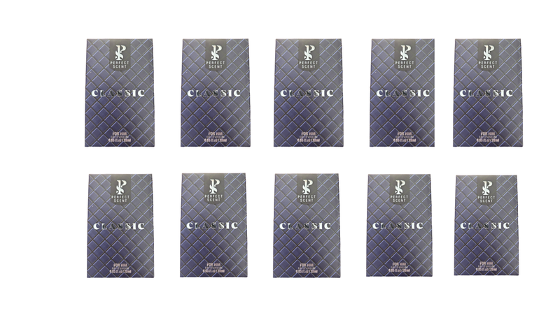 Perfect Scent Classic For Him Pocket size Cologne Set of 10