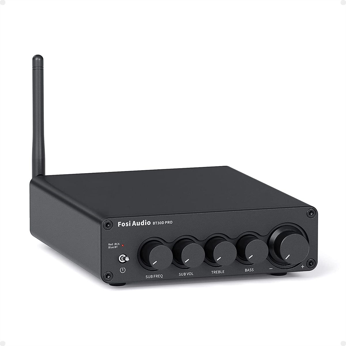 FOSI BT30D Pro HiFi Bluetooth 5.0 receiver, 2.1 Channel Audio