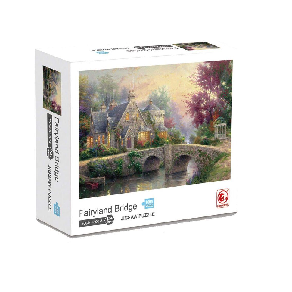 1000 Pieces Jigsaw Puzzles for Adults - Fairyland Bridge | Buy Online ...