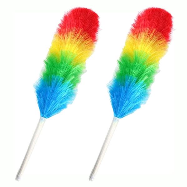 Colour Cleaning Feather Duster - 2 Pack image