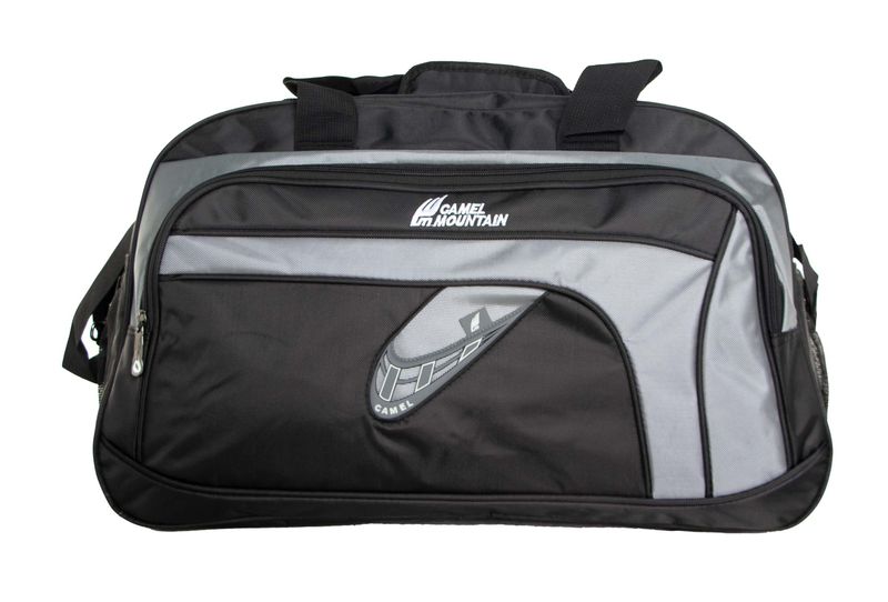 Sport Or Traveling Duffel Bag (Navy/Gray) 26 Inch