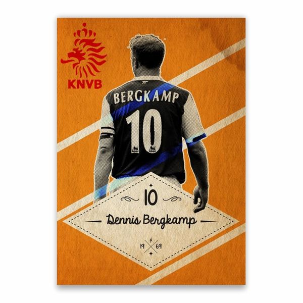 Dennis Bergkamp 10 Poster - A1