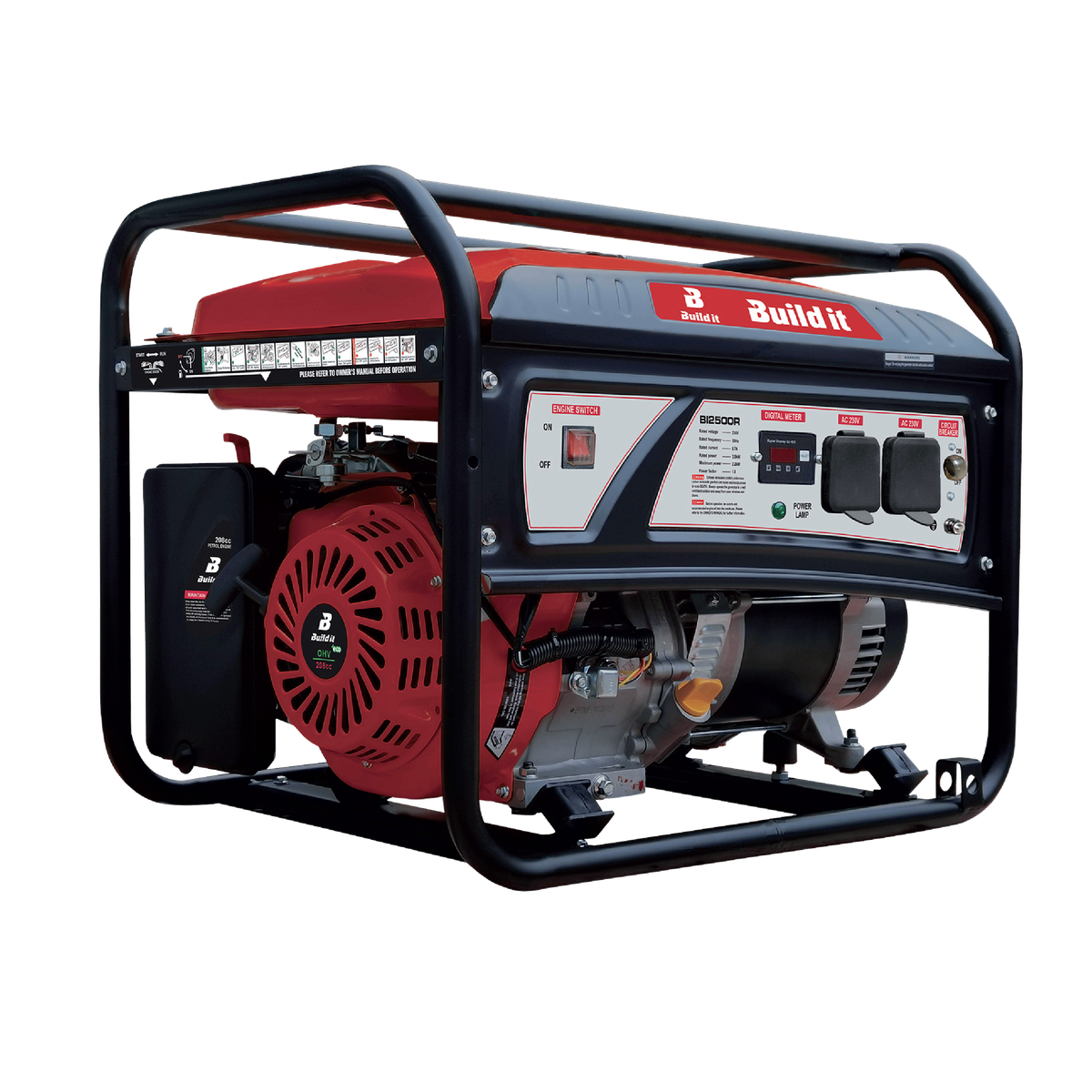 2.2 KVA Recoil Start Petrol Generator