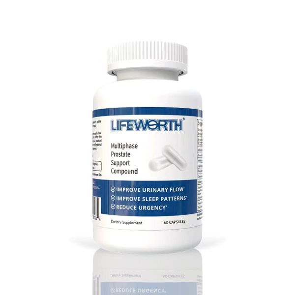 LIFEWORTH Multiphase Prostate Supoort Compound 60 Capsules