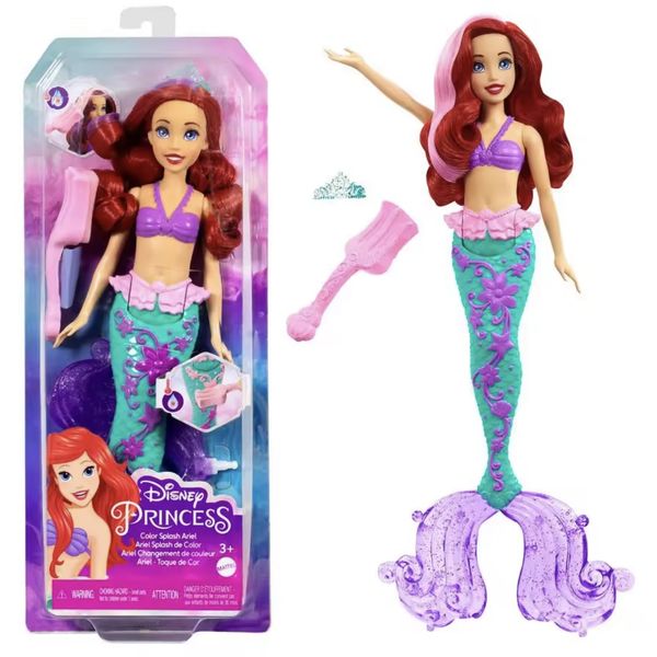 Disney Little Mermaid Ariel Colour Splash Tail Fin