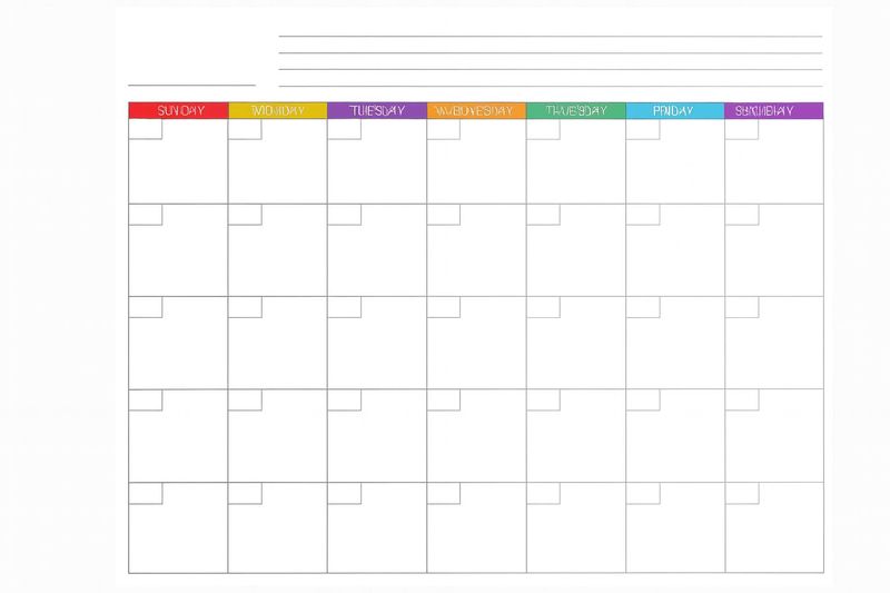 A3 Magnetic Monthly Planner - Reusable Dry-Erase Calendar