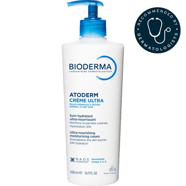 BIODERMA Atoderm Cream Ultra Moisturising Cream for Dry Sensitive Skin 500ml