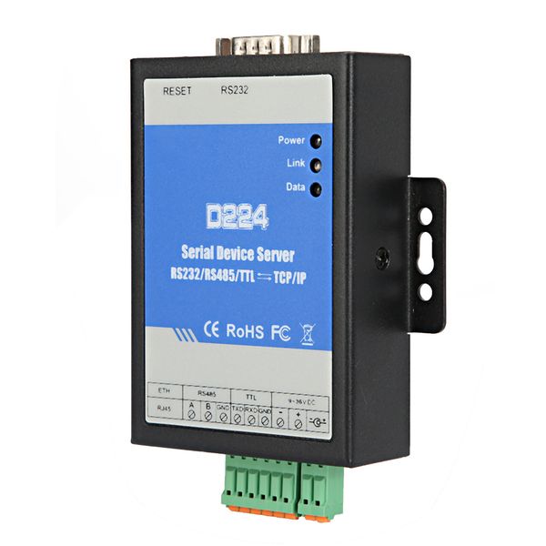 Serial Server Port D224 RS485 to TCP/IP Converter for EU