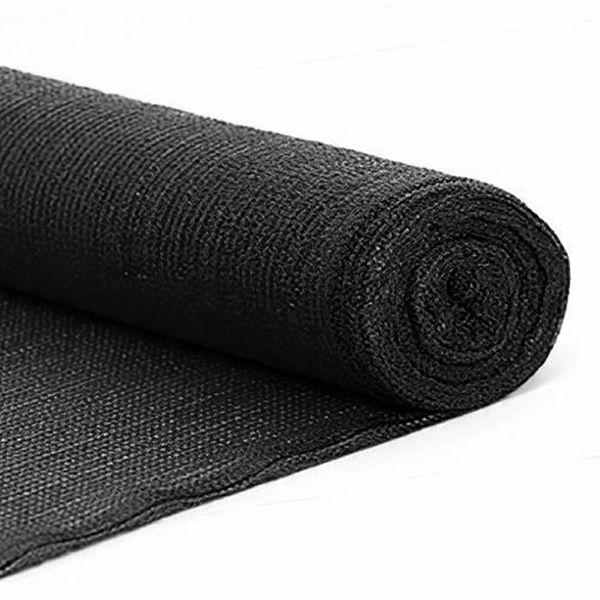 80% Black Shade Cloth 3m x 50m Roll 150gsm UV-Resistant Shade Netting