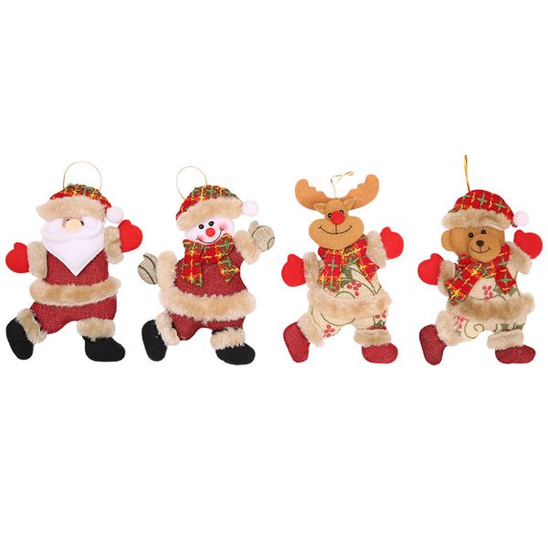 Christmas Tree Ornaments - Set of 4