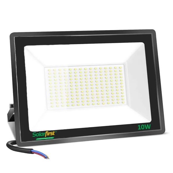 Solar First - LED Flood Light (10W) - Electric (Non-Solar)