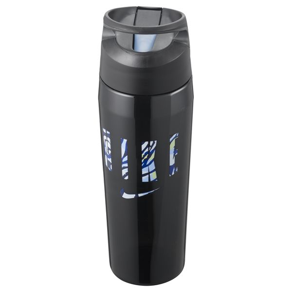Nike Tr Hypercharge Straw Bottle 24 Oz Graphic Anthracite/Light Marine 24oz