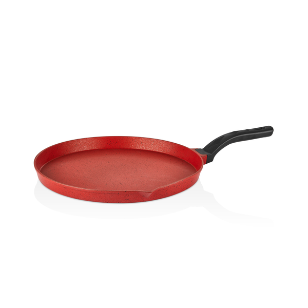 Cast Aluminium Pan 36cm - Red