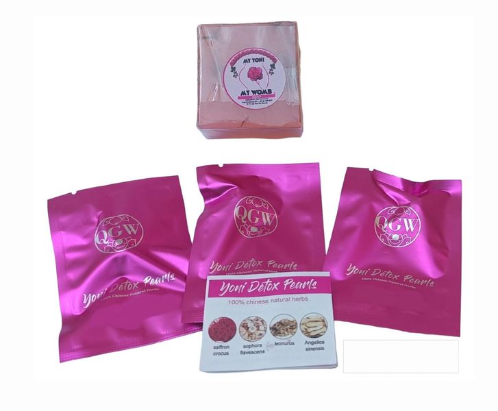 Yoni Soap &amp; 3 x Detox Pearls