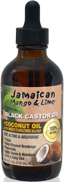 Jamaican Mango and Lime Black Castor Oil Original for Hair &amp; Skin 118ml