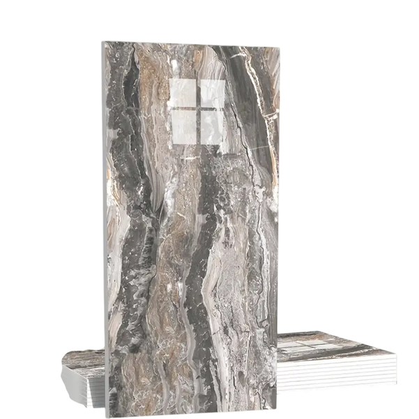 Peel And Stick Natural Rock Vinyl 3D Tiles (600mm x 300mm)- 24 Pack