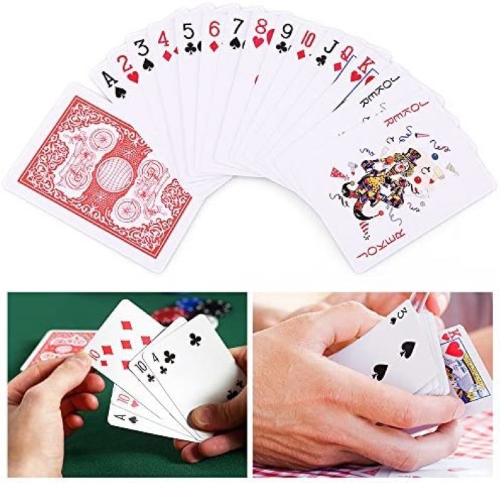 24 Pack Poker Size Plastic Coated Playing Cards | Shop Today. Get