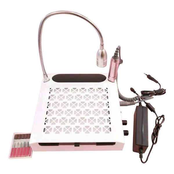 4 in 1 Professional Manicure Drill, Light, and Dust Collector