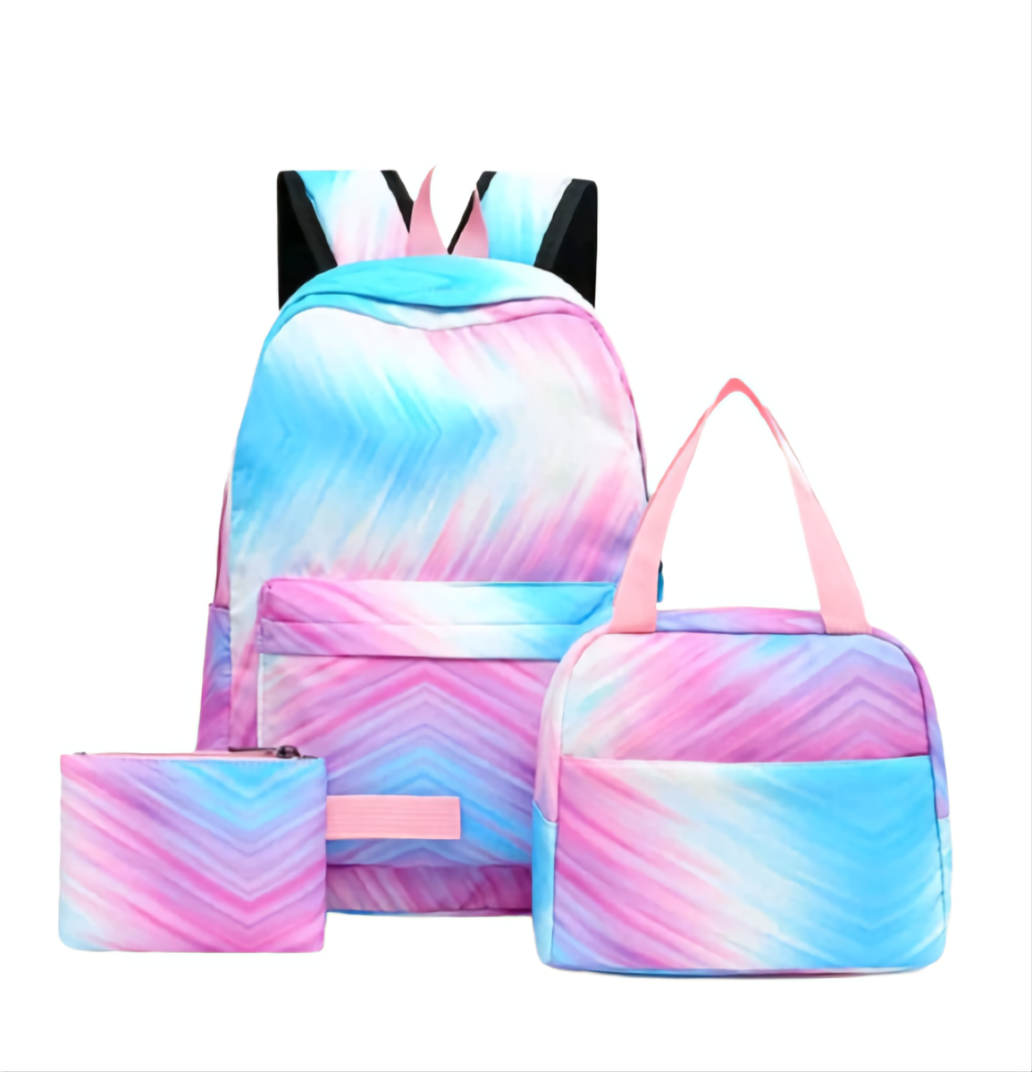 3 Pieces Ombre Girls School Backpack Set Buy Online in South Africa