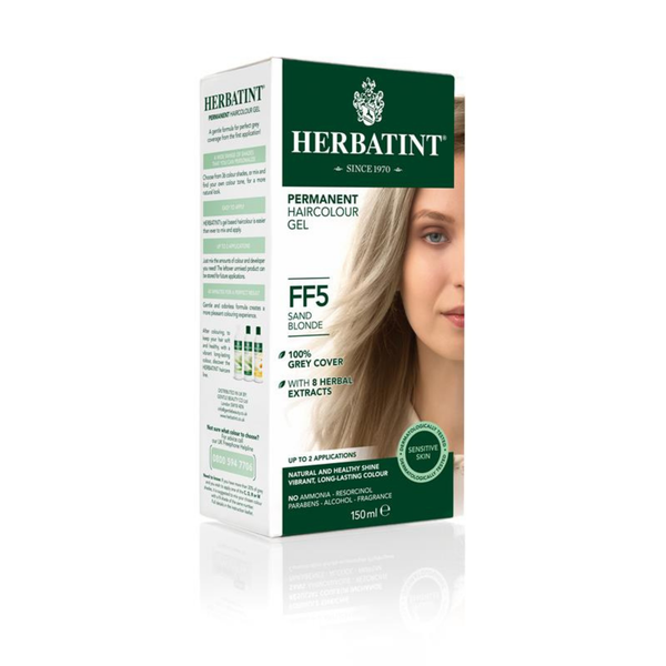 Herbatint Hair Colour - FF5 Sand Blonde x 6
