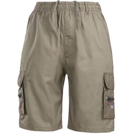 Cargo shorts with flex waistband deals