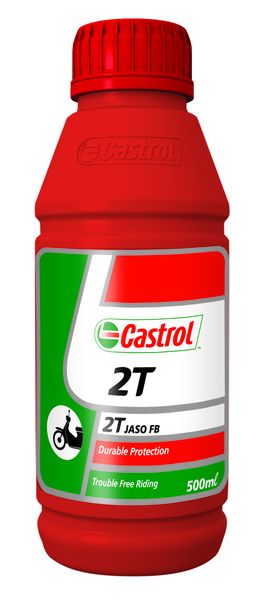 Castrol 2T Two-Stroke Motor Oil 500ml