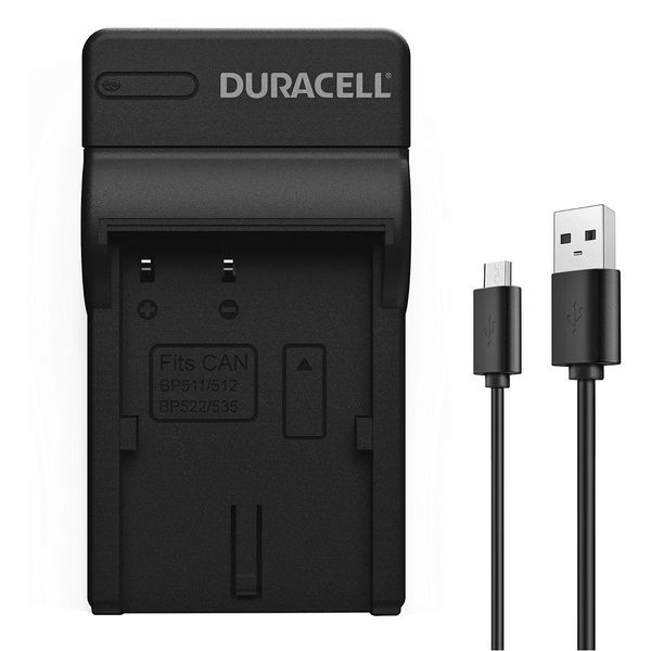 Charger for Canon BP-511 Battery by Duracell