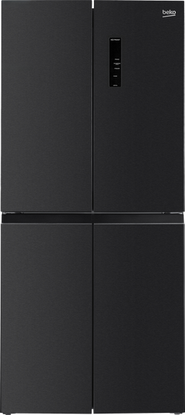 Beko 79cm Multidoor 442L Fridge Freezer No Frost with HarvestFresh Brushed Dark Inox