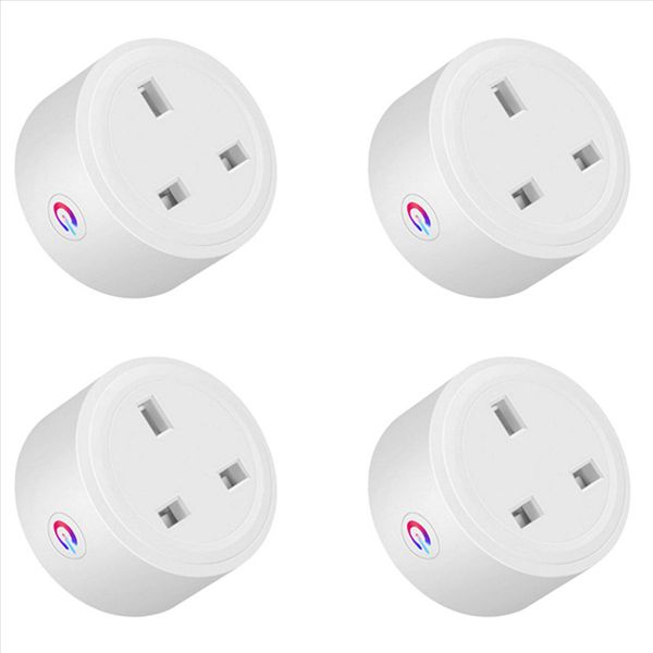 Tuya Zigbee Smart Socket 16A Home Powers Monitor Uk Plug