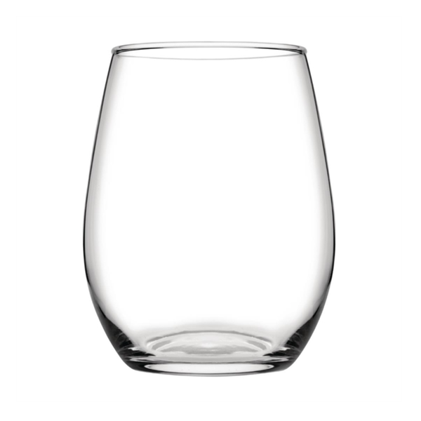 Wine Glass Stemless Amber 340ml , Set of 6