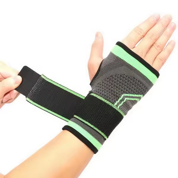 Cycling Sport Wrist Support Brace With Elastic Bandage