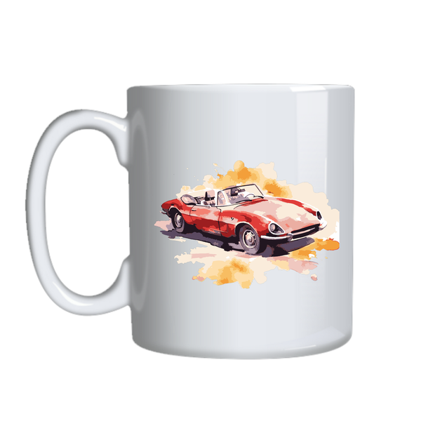Sports Car 21 Lover Coffee Mug for Men Trendy Graphic Cup Design Present020