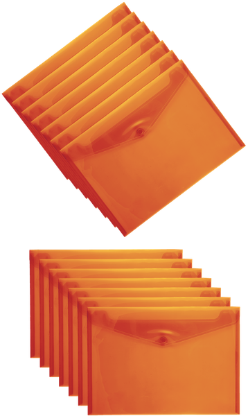Carry Folders - A4 160 m (Orange) X15
