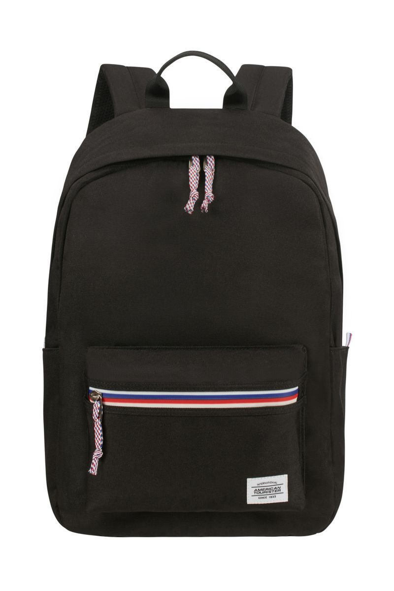American Tourister Upbeat Pro Backpack Zip Coated Black