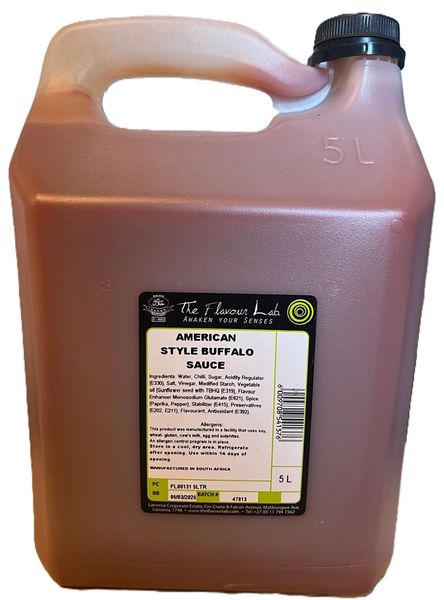 American Style Buffalo Sauce-5L-Professional Chef Grade,Foodservice Quality