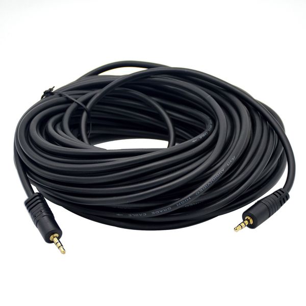 Raz Tech 3.5mm Aux Audio Jack Extension Cable - Male to Male -20 Meter