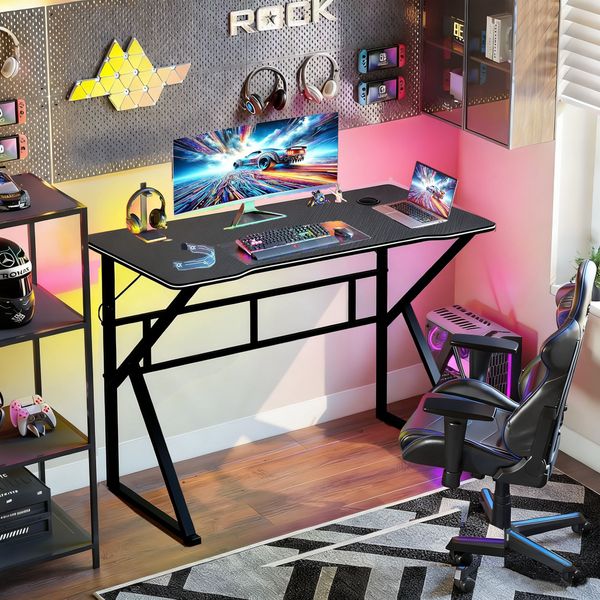 Gaming Desk Computer Desk Home Office Table Gamer Workstation Writing Desk