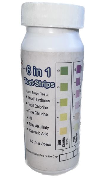 6 In 1 Test Strips - Professional (50 Strips)