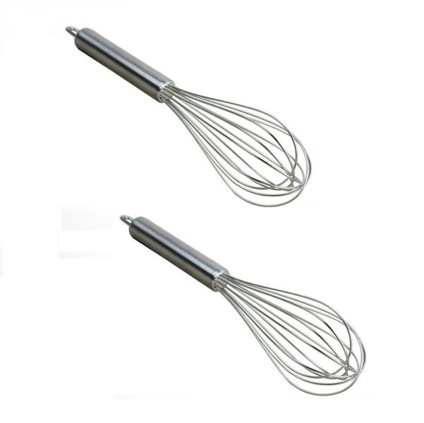 Chef's Stainless Steel Egg Whisk - 30cm - Set of 2
