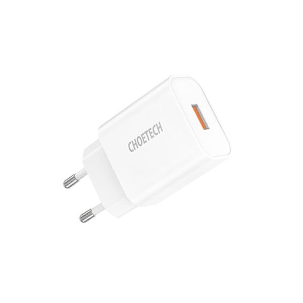 Choetech Q5003 Single-A Port Charger Adapter 01.01.02.Q5003-EU-WH