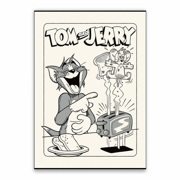 Tom And Jerry Toast Poster - A1
